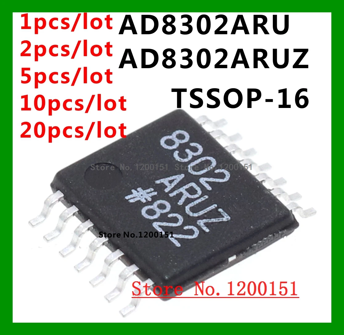 

AD8302 8302AR AD8302ARU AD8302ARUZ TSSOP-16