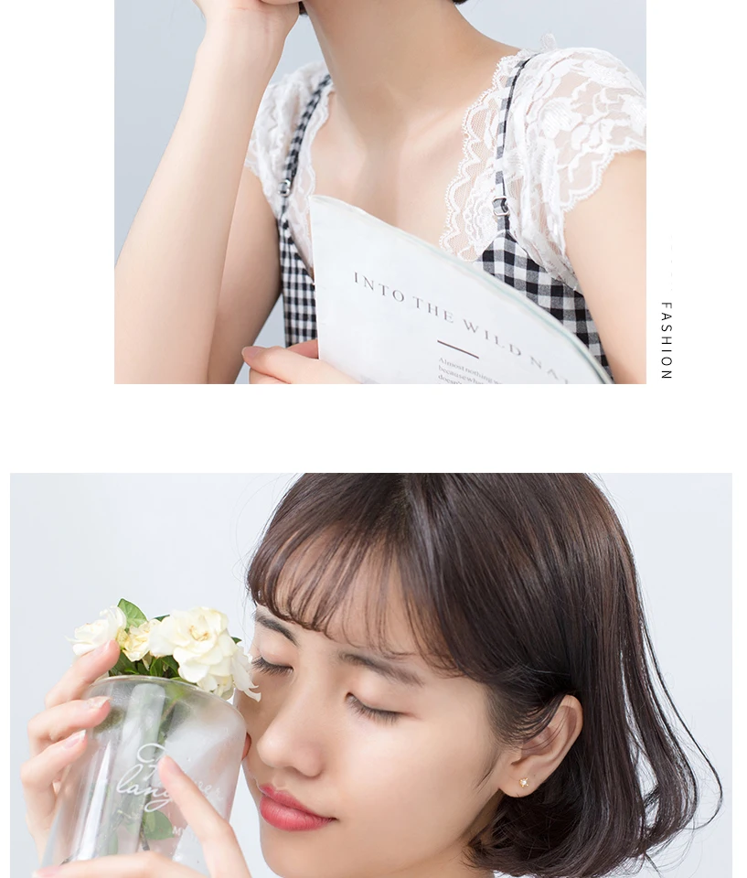 Korean Small Imitation Pearl 925 Sterling Silver Screw Stud Earrings For Women Girls Kids Mini Minimalist Jewelry Gifts Brinco  (4)