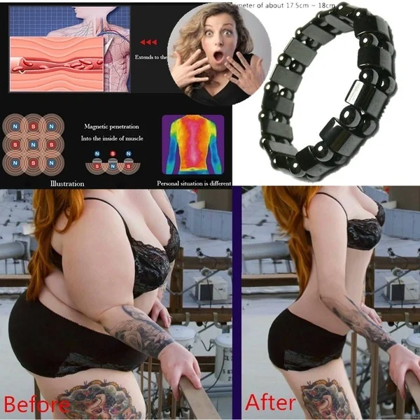 

Magnetic Health Slimming Bracelet Bio Magnetic Healthy Weight Loss Anti Cellulite Fat Burner Slimming Products Adelgazar