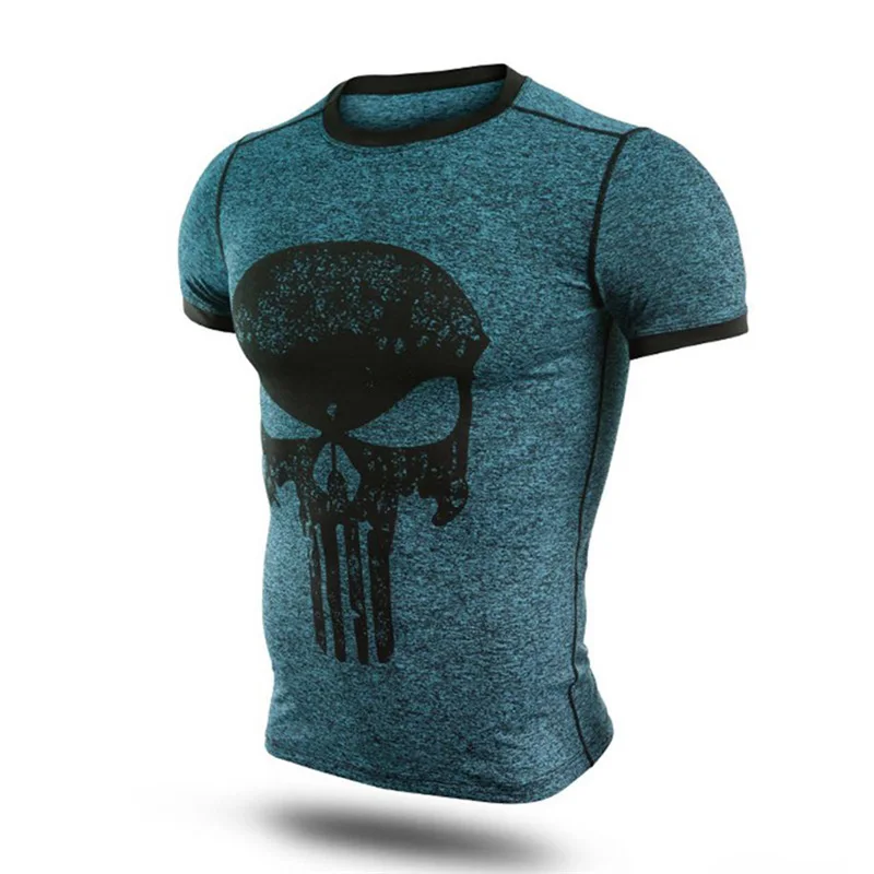 

Gym Slow Running Shirt Men Quick Dry Short Sleeve Fitness T-shirts Gym Training Tees Top Sport T-shirt