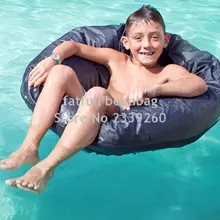 Чехол только без наполнителя-детское большое удовольствие Кресло-мешок, мебель на бассейне, плавание водонепроницаемый beanbag диван стул