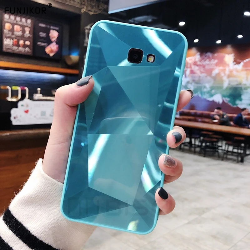 

3D Diamond Glitter Mirror Case For Samsung Galaxy J7 Pro J7 Neo J7 Core J2 Grand Prime G530H J3 J5 2016 A5 2017 Cover Soft Case