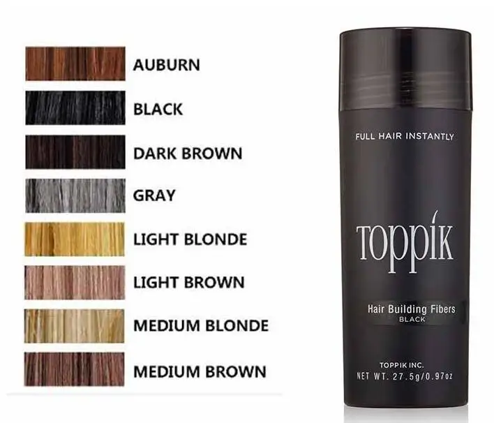 

Beauty Salon Makeup Puff 27.5g Keratin Hair Building Fiber Toppik Hair Styling Concealer Hair Loss Powder Blender