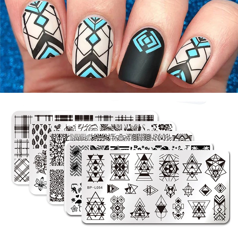 Buy BORN PRETTY Nail Stamping Plates