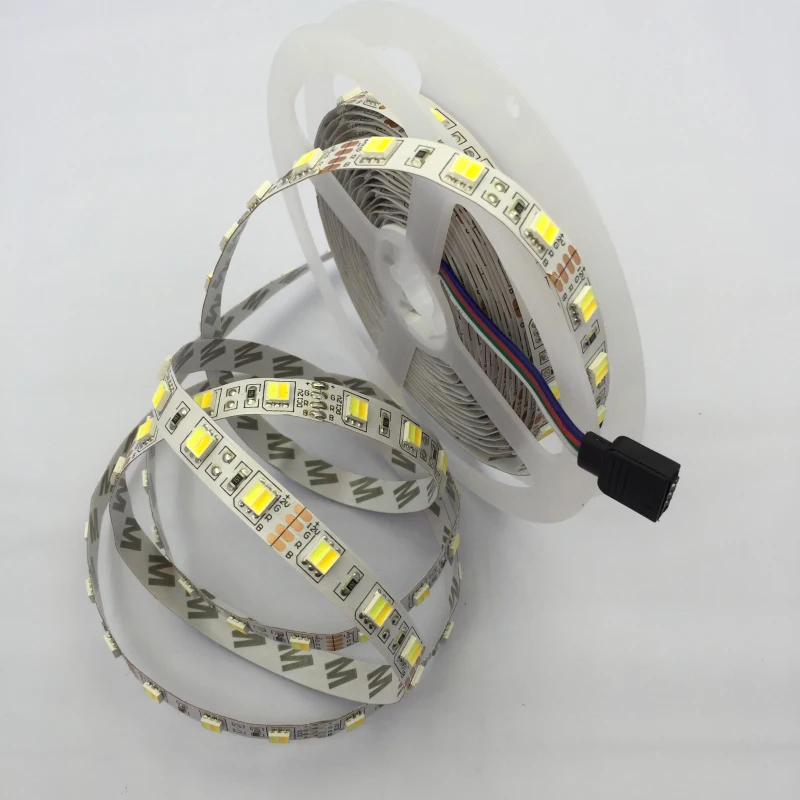 

5M Double Color 5025 LED Strip DC12V White+Warm White Flexible LED Light strip