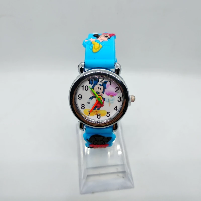 NEW 3D Spiderman Children's Watch Anime Clock For Boys Girls Kids Watches Spider Man Silicone Children Watch Baby Birthday gift - Цвет: Слоновая кость