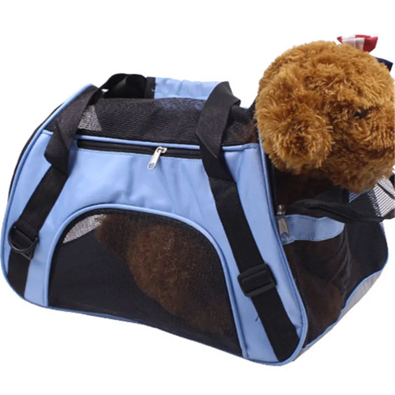 Портативный Pet Carrier дорожные сумки дышащий Кот переноска для собак домашних животных исходящий путешествия Тедди маленькая сумка на плечо рюкзак сумки