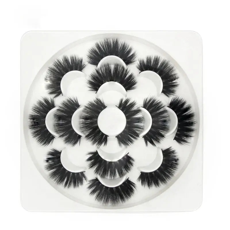 

3D Wispies False Eyelashes Dramatic Lashes Bulk Extensions With Volume For Girl/Men Makeup Handmade Soft Eyelash