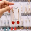 JIOFREE New Korean geometric Long Clip on Earrings Without Piercing For Women OL Style sweet Party Jewelry Gift ► Photo 2/6