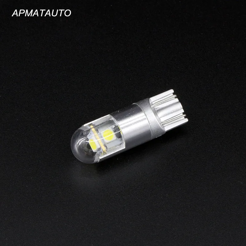 2x T10 W5W 3 SMD для чипы samsung парковочная лампа бокового света светодиодный составной детали спирального кабели для Тойота Crown Vois Camry Highlander Previa RAV4 Yaris 12 V