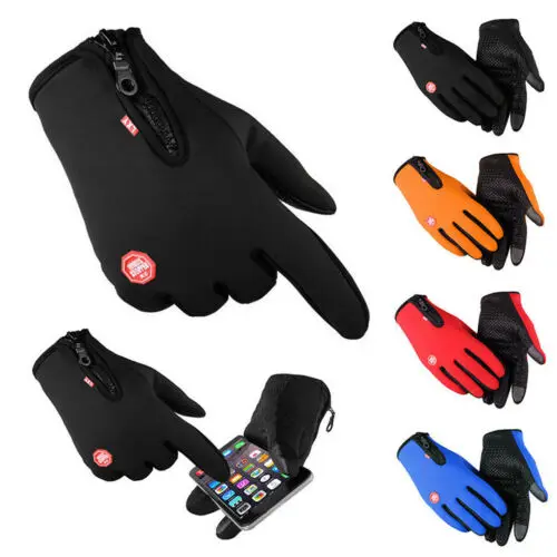 

Winter Warm Windproof Waterproof Anti-slip Thermal Touch screen Gloves