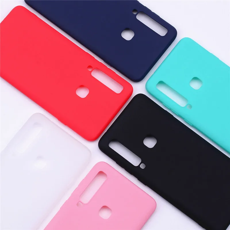 

Silicon Case For Samsung Galaxy A9 2018 A920F Back Cover Silicone Cute Color TPU Soft Funda For Samsung A9S A9200 Phone Cases