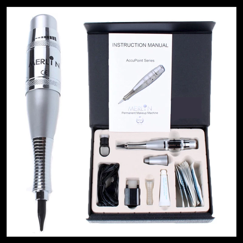 

Original imported professional USA biotouch Merlin permanent makeup machine tattoo machine for eyebrow lip eyeliner tattoo gun