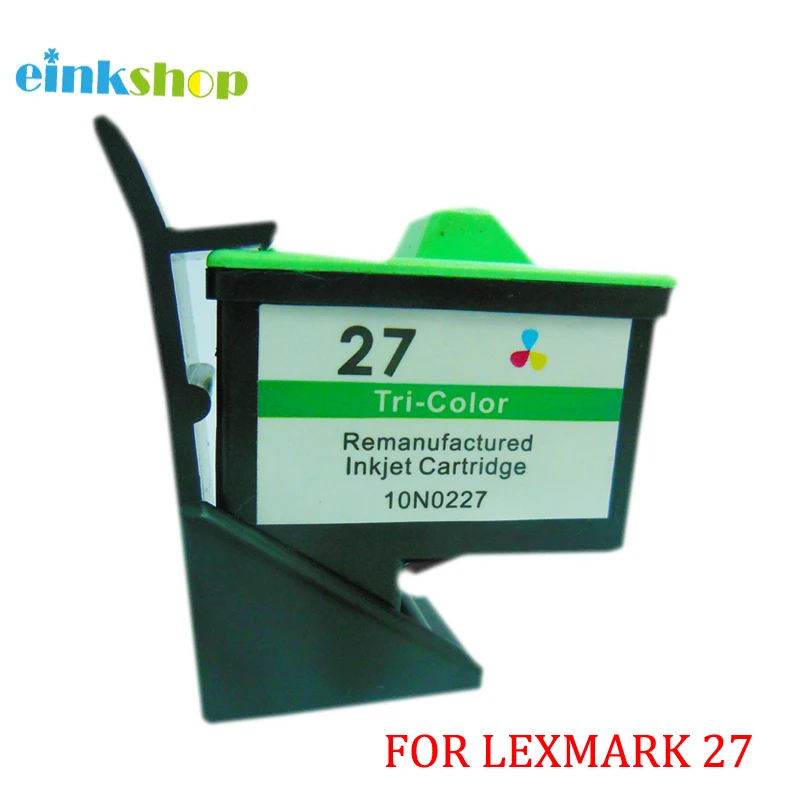 Einkshop для Lexmark 27 картридж с чернилами для принтера Lexmark Z605 Z615 X1100 X1200 X74 X75 X83 X125 X1150 i3 Z13 Z23 Z25 Z33 Z35 Z515 Z600