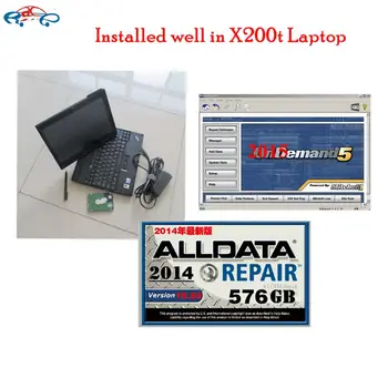 

2018 New Arrive Auto Repair Software Alldata and mitchell software installed well in X200t touch screen Laptop with 1000gb hdd