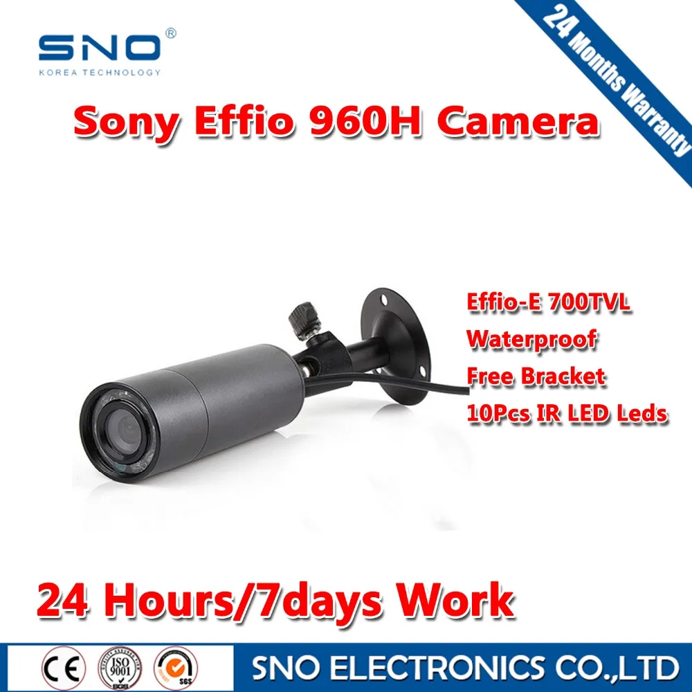 SNO 2016 Новый 1/3 &quotSony Effio-e 700TVL CCD Мини камера Пули Открытый Невидимый 10 Шт. ИК 940NM 0 lux