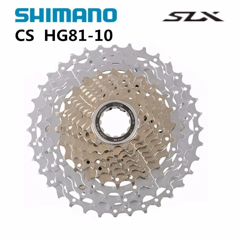 

Shimano CS HG81-10 SLX Cassette Free Wheel Bicycle Derailleur System