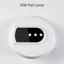 36 Вт Светодиодный УФ лампа Сушилка для ногтей для всех типов гель 60/90/120 S USB кабель лампа для ногтей машинка для дизайна ногтей инструмент льдинка светильник