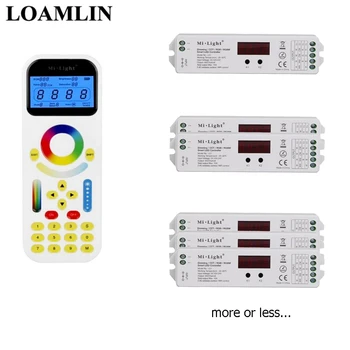 

Mi light FUT090 Remote 2.4G Wifi Ibox2 Control LS1 Smart Led Controller For RGB/RGBW/RGBWW Led Strip Light DC12-24V