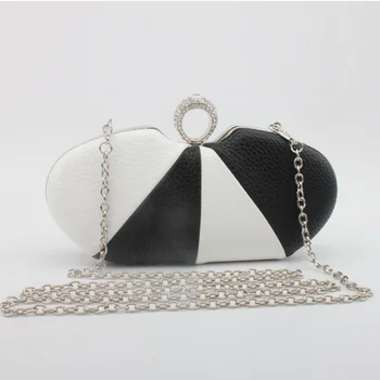 

Stitching Color Dumplings Bag Fashion Mini Clutch For Teenage Girl Travel Bags Fashion Evening Purse Crossbody Bag Bolso Mujer