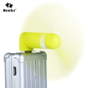 

Benks Mini USB Fan Flexible Potable Light TPU Cooler Support iOS 11.2 Below For Apple For iPhone 7 6 6s Plus 5 SE