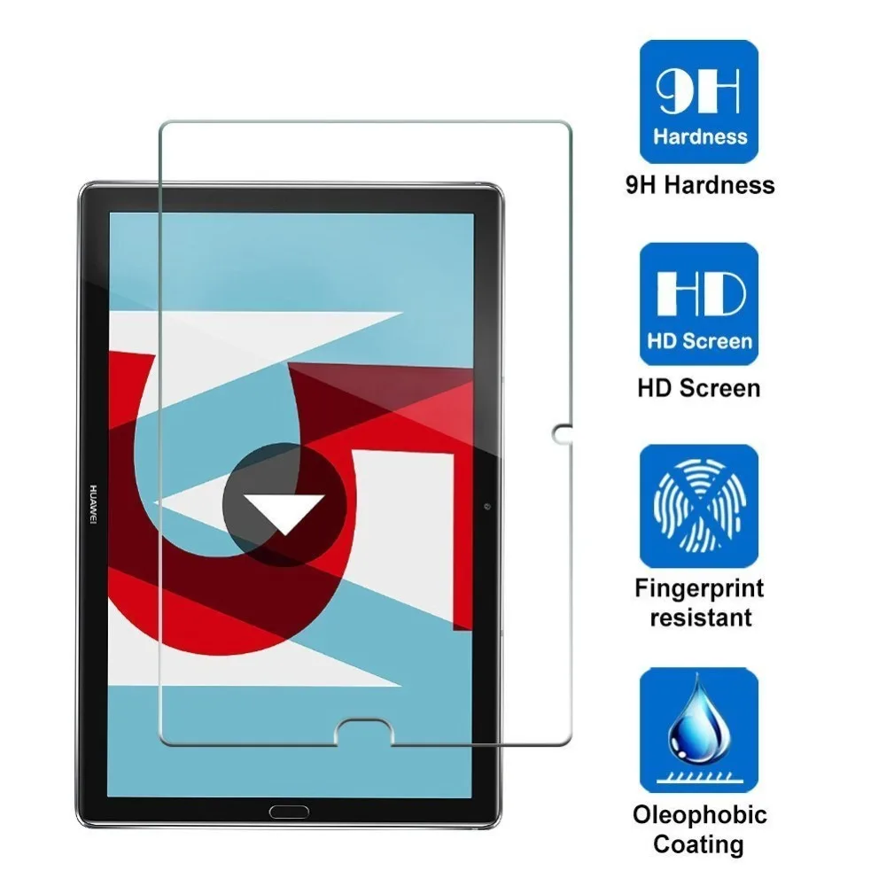 MediaPad M5 10 закаленное стекло для Huawei 8 Защита экрана Mediapad 4 Защитная пленка ЖК