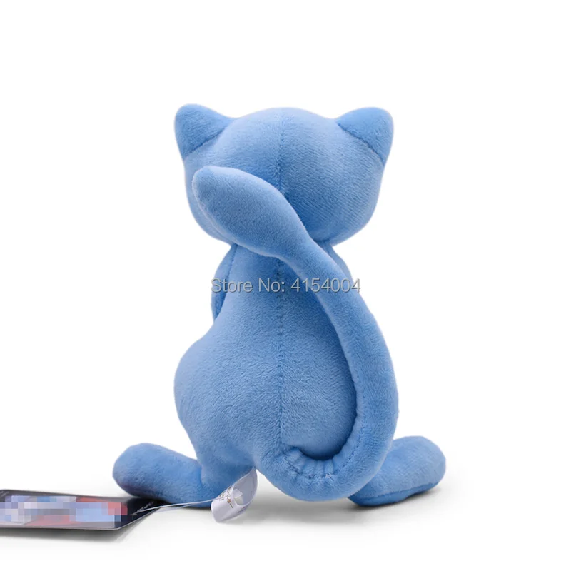 18 см аниме Блестящий Mew плюшевый мультфильм Peluche куклы Рождественский подарок детские игрушки для детей