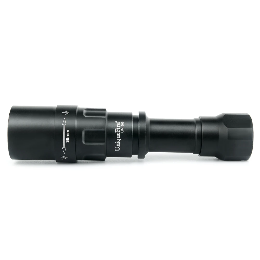 

UniqueFire 1605 Zoomable 4715AS 38mm lens Infrared 850nm Flashlight 3 Modes Night Vision torch Rechargeable For outdoor Hunting