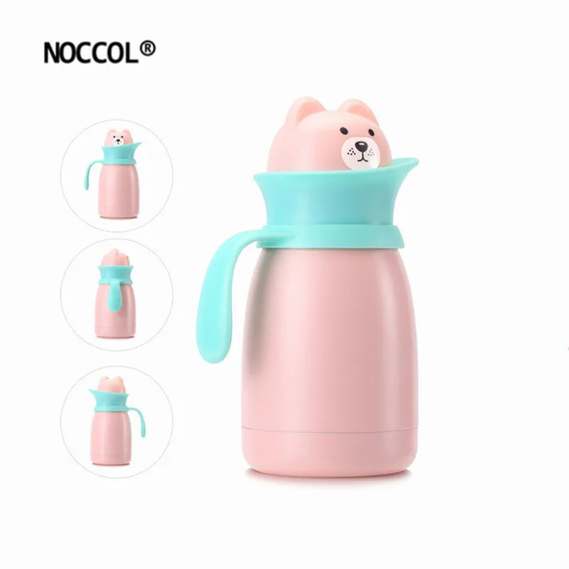 NOCCOL Термос вакуумная бутылка для воды новый узор оригинальность панда животное