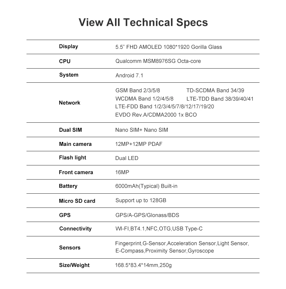 AGM X2 SE 6G RAM 64G ROM Android 7,1 Мобильный телефон 5,5 "FHD AMOLED Экран IP68 Водонепроницаемый 6000 мАч прочный телефон Dual SIM 16,0 Мп