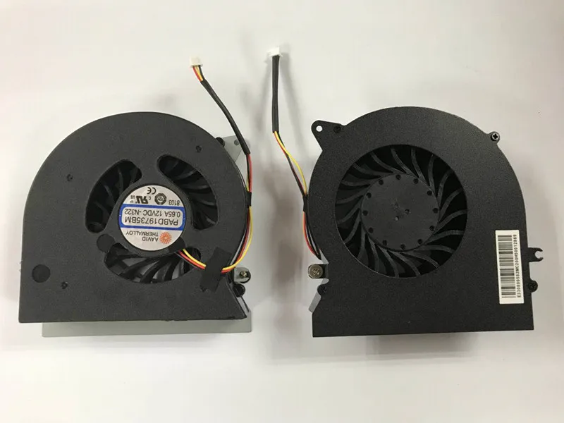 

New CPU Cooling Fan For MSI GT62 GT62VR MS-16L1 MS-16L2 MS-16L3 6RD 6RE 7RE N322 N395 PABD19735BM 4-Pins 12V 0.65A 4Pin