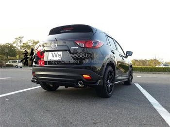 

Fit for mazda CX-5 CX5 ducks-garden rear lip spoiler ABS