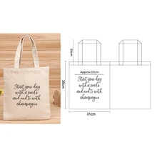 Малый заказ 50 шт/партия индивидуальный дизайн логотипа шелкография печатная для холста Хлопковая Сумка-тоут логотип по заказу сумка