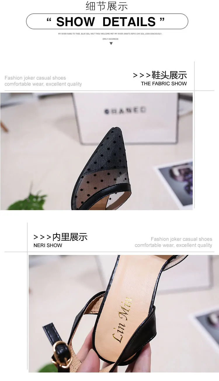 18 spring new hollow coarse sandals high-heeled shallow mouth pointed baotou shoes work shoes women Female sexy high heels x21 9 18 spring new hollow coarse sandals high-heeled shallow mouth pointed baotou shoes work shoes women Female sexy high heels x21 9