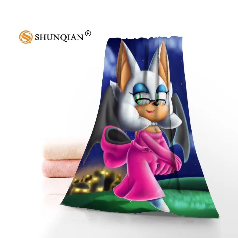 Новые пользовательские Sonic полотенце с ежом печатных хлопок лицо/банные полотенца из микрофибры Ткань для детей Мужчины Женщины полотенце для душа s A8.8 - Цвет: 15