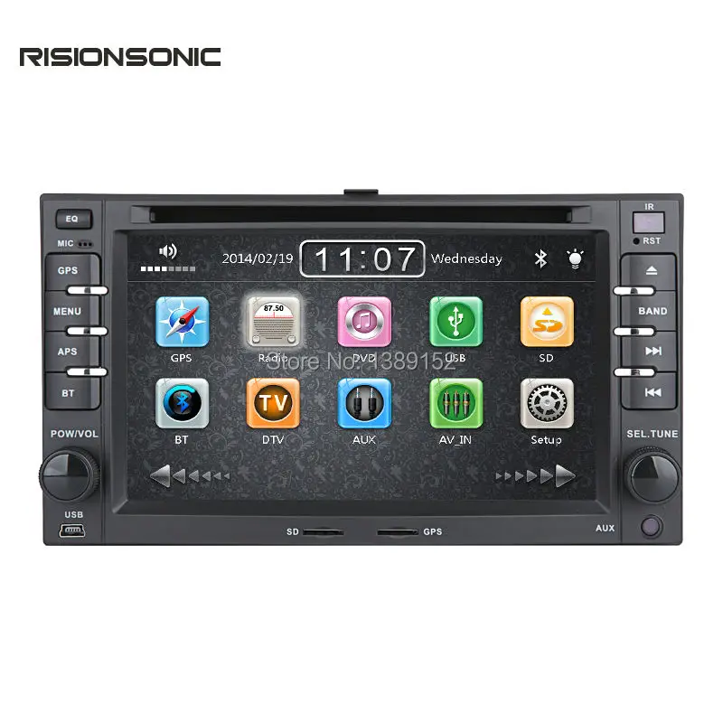 Car DVD GPS for Kia Sorento Cerato Sportage Spectra Rondo Carens Optima Magentis with 3G WIFI Radio Navigation SWC Bluetooth | Автомобили