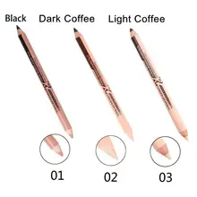 RORASA, 1 шт., профессиональный, 2 в 1, двойной карандаш для бровей и консилер, карандаш для бровей, ручка для бровей+ карандаш для консилера, cejas maquillaje