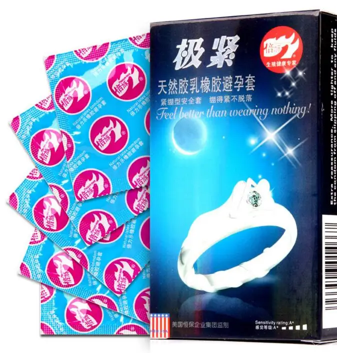 

10PCs 49mm Tight Sensation Condoms Man Penis Sleeve Anal Sexual Condooms XXL Erotic Toys Male Sex Intimate shop for Men