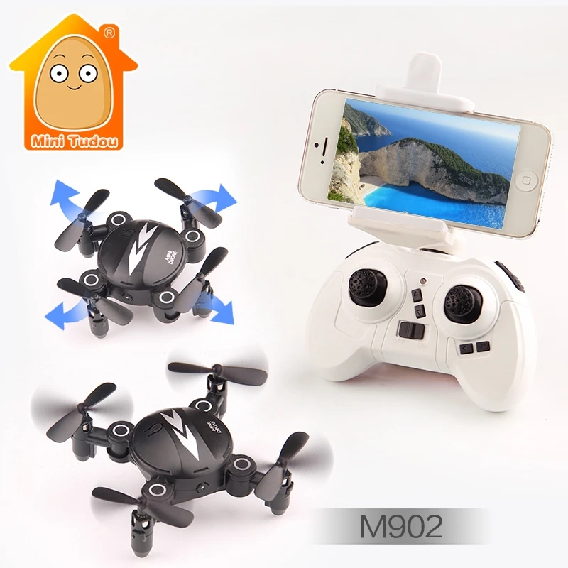 

Minitudou New Foldable Mini Selfie Drone With FPV Camera HD Wifi Control 4CH Altitude Hlod Quadcopter RC Dron