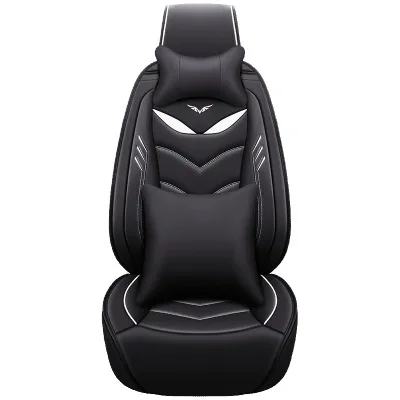 

Car Seat Covers Full Leather Seat Cover High End Wear-resistant Four Seasons Universal Customized Automobiles Seat Protector