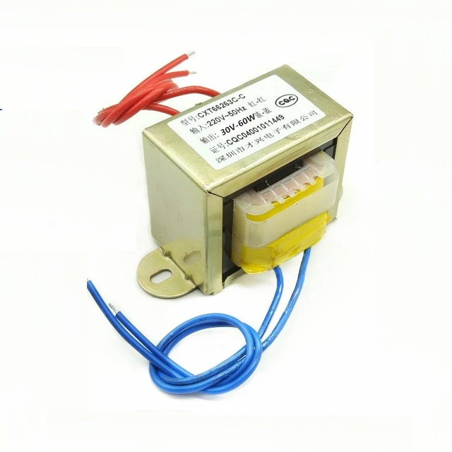 EI66 DB-60VA 60W 220V transfer 30V 2A AC30V power transformer AC 30V