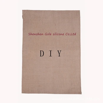 

200pcs/lot Jute Burlap Garden Flags W/12*H/18 Inch H Liene Yard Hanging Flag House Decoration Printed Pattern Banner Ads