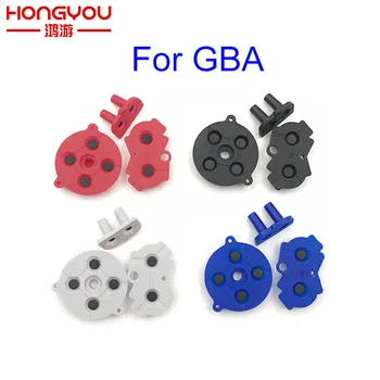 

2set Colorful Rubber Conductive Buttons A-B D-pad for GameBoy Advance GBA Silicone Start Select Keypad