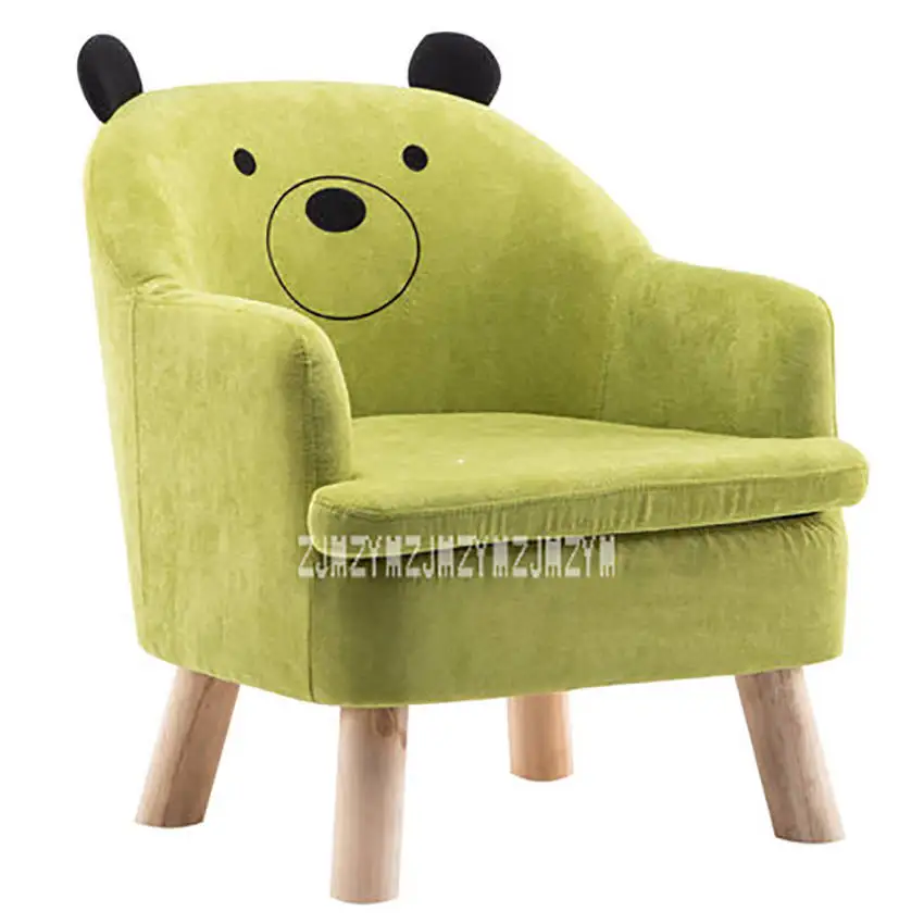 S203 детский ленивый диван животное мультфильм детский диван Съемный Малыш Bean мешок моющийся стул для чтения детская мебель, деревянная рамка - Цвет: D