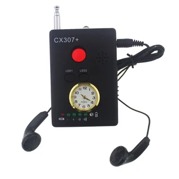 

Full Range Anti - Spy RF Bug Detector Wireless Camera Hidden Signal GPS GSM Devices Finder Privacy Protect Security