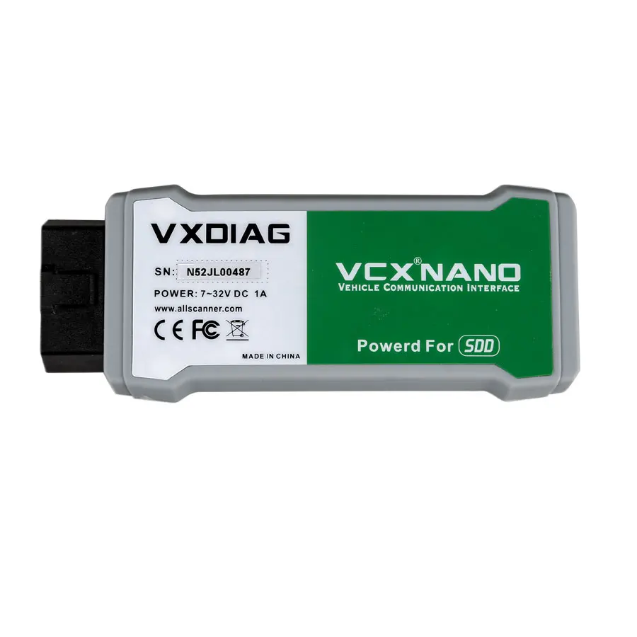 [VXDIAG Дистрибьютор] VXDIAG VCX NANO для Land Rover Jaguar программного обеспечения V153 USB версия