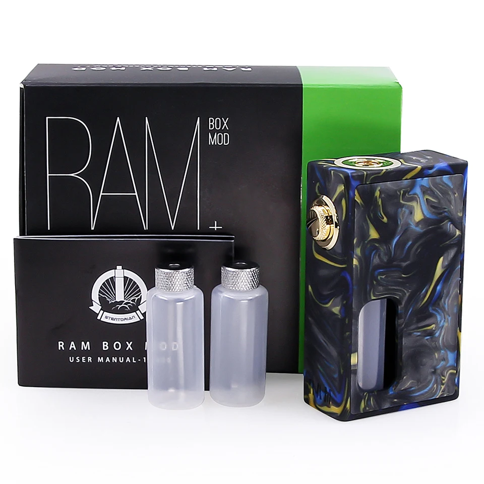 Распродажа! Wotofo Stentorian боксмод RAM Mod 7 мл BF квадрак механический бокс мод для