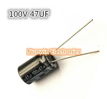 

20pcs 47UF 100V 10*13mm Electrolytic Capacitor 100V 47UF Aluminum Electrolytic Capacitor 10X13mm