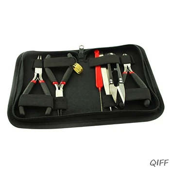 

8PC/Set Jewelry Tools with Plies and Scissor Beading Tool Kit for Jewelry Making DIY Tools Package Beaders