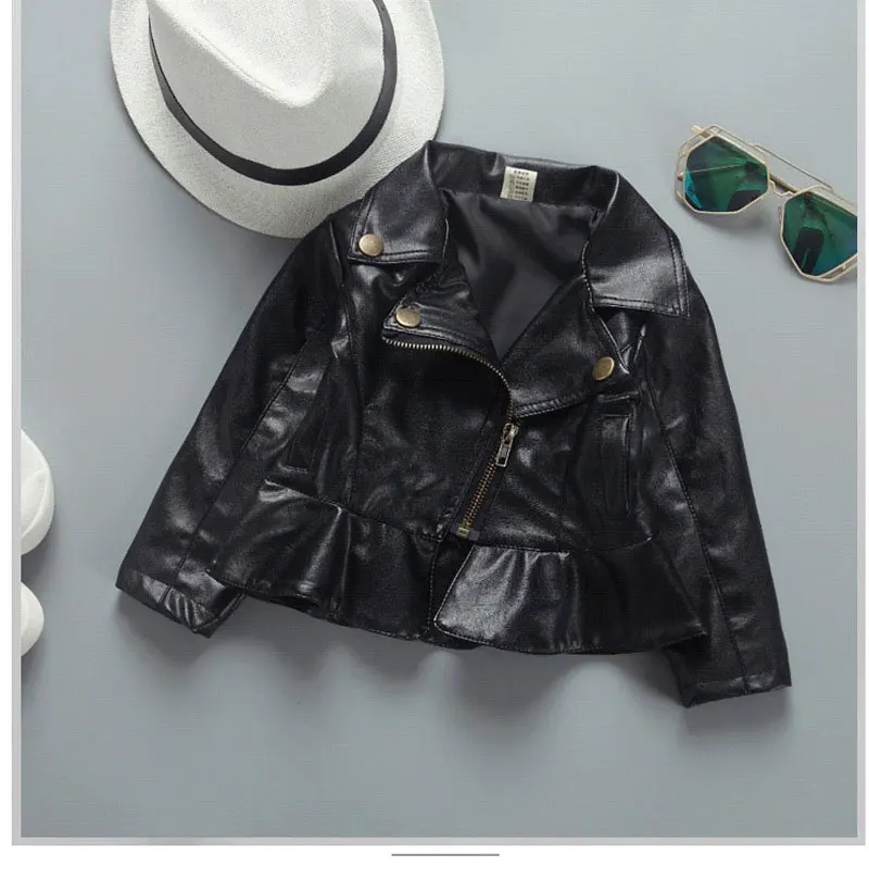 newborn baby leather jacket